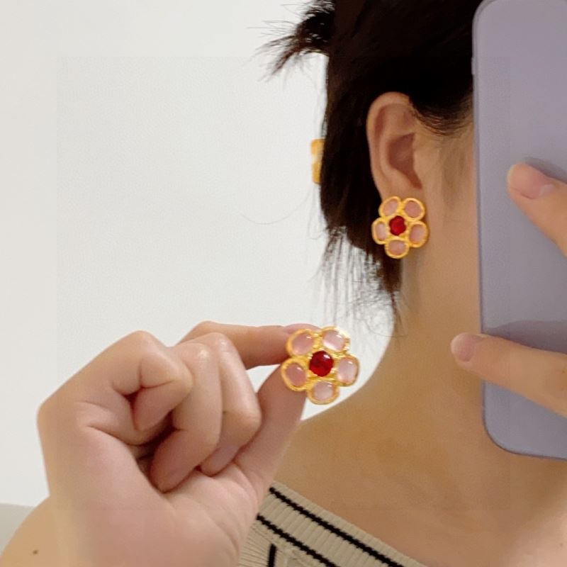 Ch*el earrings